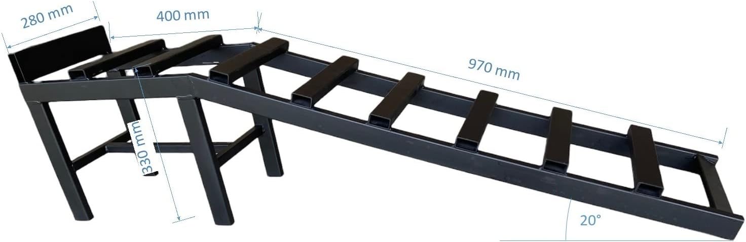 Rampy Samochodowe 2 szt. 4000 kg - 330mm Wysokość | Profesjonalne Najazdy Samochodowe