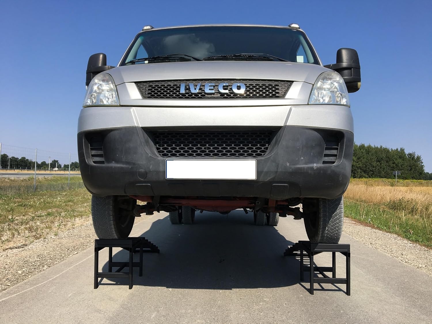 Rampy Samochodowe 2 sztuki 4000 kg z Przedłużeniami - 330mm Wysokość, 280mm Szerokości | MajdTech